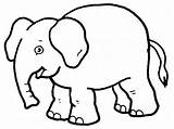 Free Printable Elephant Coloring Pages For Kids sketch template