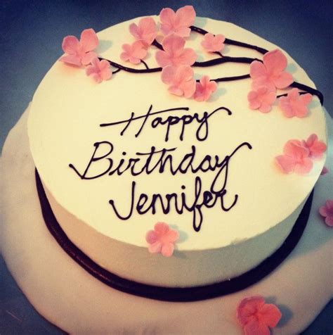 Happy Birthday Jennifer Cake Pics - Galuh Karnia458