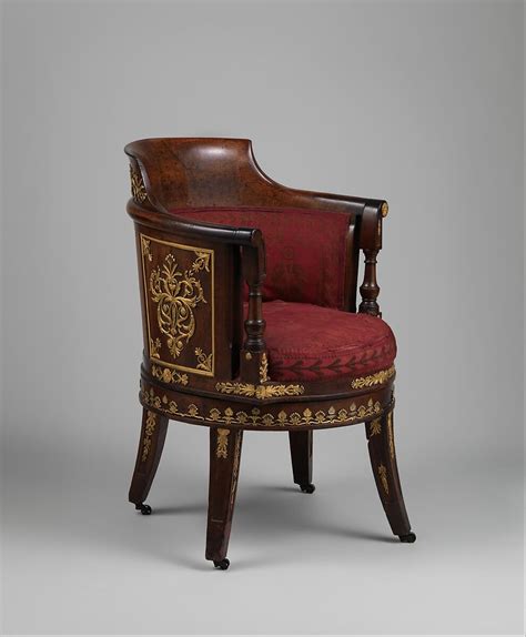 Desk chair (fauteuil de bureau) | French | The Metropolitan Museum of Art