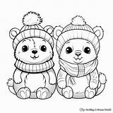 Winter Coloring Pages  Free & Printable sketch template