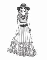 Free Printable Fashionista Fun  Fashion Coloring Page For Kids And Adults sketch template