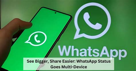 WhatsApp Allows users to share status through Web UI