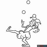 Jester Coloring Page  Easy Drawing Guides sketch template