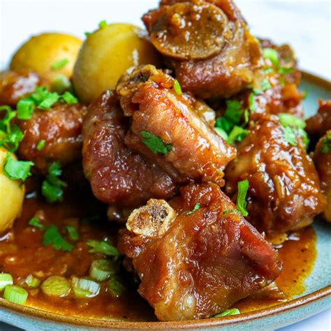 Braised Pork Spare Ribs (Suon Ram Man) - COOKMORPHOSIS