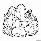 Types Of Rocks Coloring Page 22562 17835 sketch template