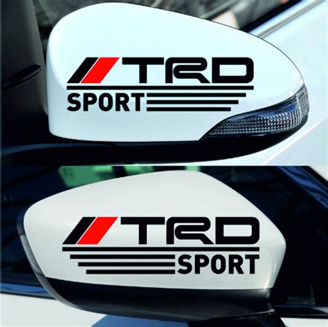 Stickers set for Toyota "TRD Sport" 1 pair Decal Car-Styling For toyot ...