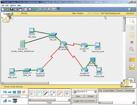 Servidor Packet Tracer