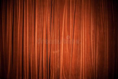 Velvet Red-brown Curtain Background Texture Stock Photo - Image of decoration, performance: 29462698
