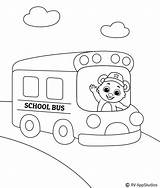 Printable School Bus Coloring Pages sketch template