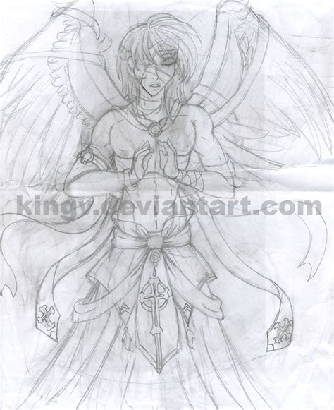 Broken Wings Sketch by kingv on DeviantArt