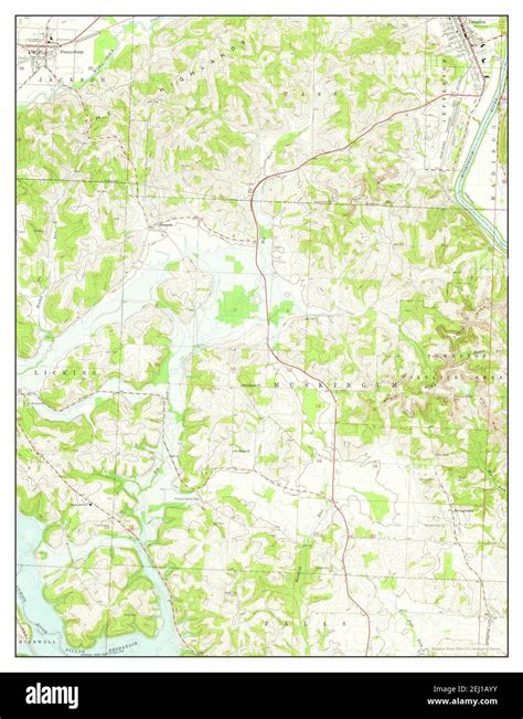 Dresden, Ohio, map 1962, 1:24000, United States of America by Timeless ...