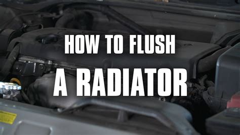 How to Flush a Radiator - YouTube