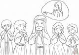 John 453 Jesus Heals A Noblemans Son coloring Page  Free Printable sketch template