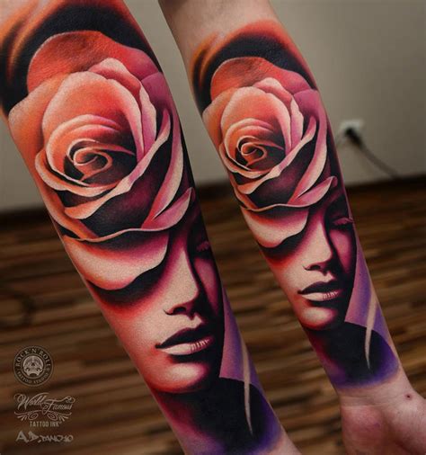 44+ Gorgeous Rose Tattoos On Arm - TATTOOGOTO - Rose Tattoos