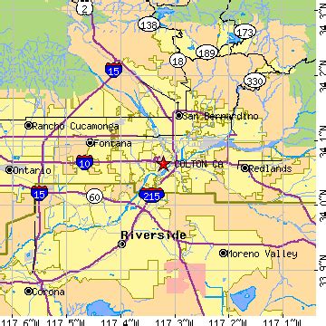 Colton, California (CA) ~ population data, races, housing & economy