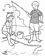 Fishing Coloring Pages  Best For Kids sketch template