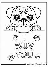 Pug Coloring Pages Updated 2021 sketch template