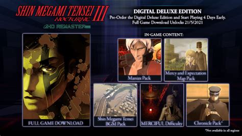 Shin Megami Tensei 3 Nocturne HD Remaster Features New Difficulty ...