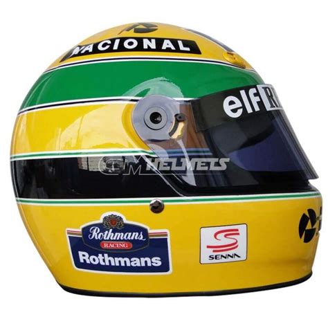 Ayrton Senna Helmet Hole - xaseraqua