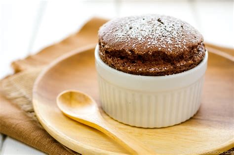 Chocolate Souffle • Just One Cookbook