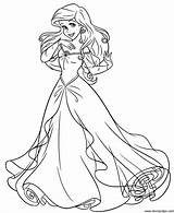 Ariel Coloring Pages Free Printable  sketch template