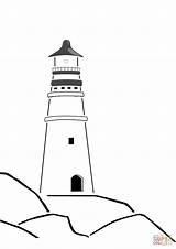 Lighthouse North Carolina Coloring Pages sketch template