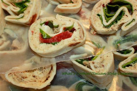 Italian Sandwich Wrap Appetizer Recipe by Claudia - CookEatShare