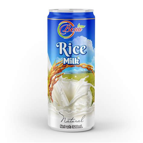 Supplier 320ml cans premium quality rice milk brands - BENA Beverage