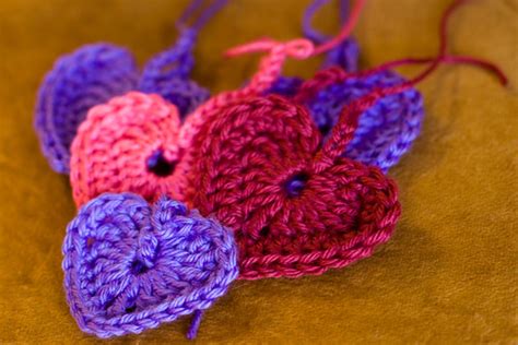 Simple Beans: Crochet Heart Ornament Pattern