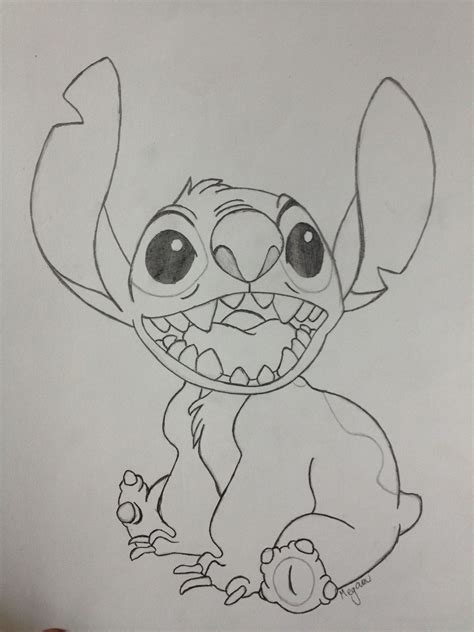 Stitch | Stitch drawing, Disney drawings sketches, Lilo and stitch drawings