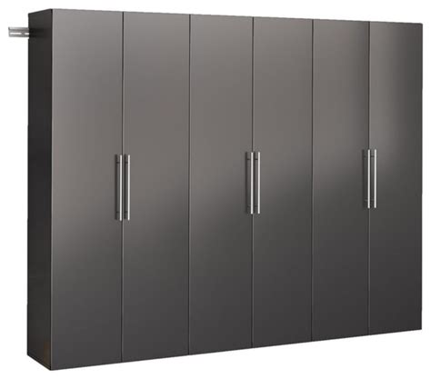 Prepac HangUps 90" Storage Cabinet Set D - 3 Piece - Garage And Tool ...