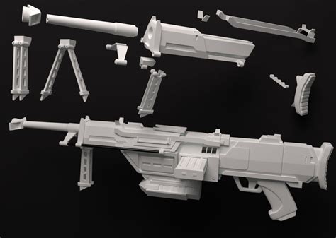 Star Wars DC17M Interchangeable weapons system digital files | Etsy