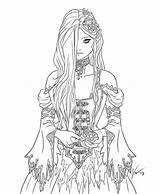 Gothic Coloring Pages For Adults At GetDrawings  Free Download sketch template