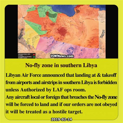 No-fly Zone In Southern Libya - Islamic World News