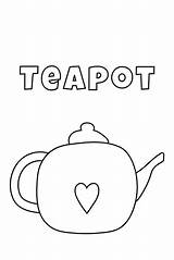 Premium Vector  Coloring With Thick Lines For The Little Ones teapot sketch template