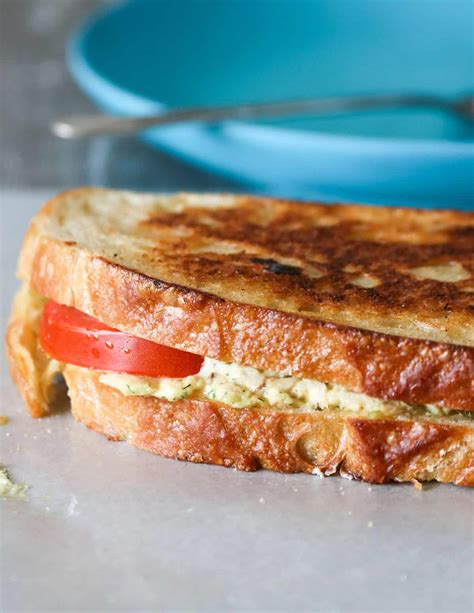 Tuna Grilled Cheese Sandwich | Woman Scribbles