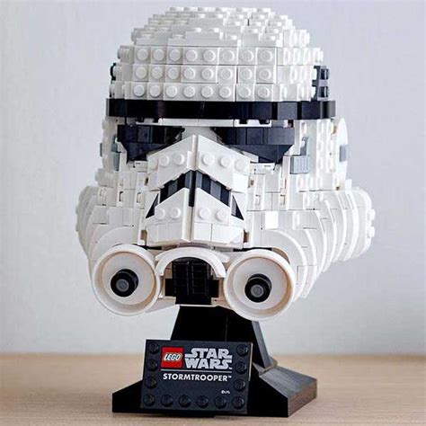 Star Wars Stormtrooper Helmet LEGO Building Kit Shows Your Loyalty to Galactic Empire | Gadgetsin