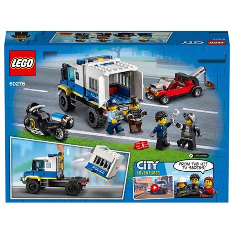 LEGO 60276 City Police Prisoner Transport Truck Toy | Smyths Toys UK