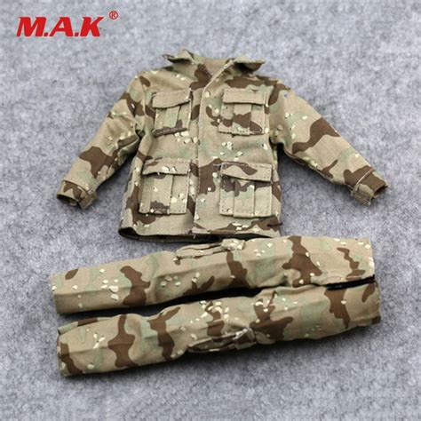 1/6 Male Clothes Set US Army Desert Saber Kuwait Soldier Accessories ...