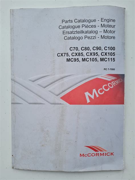 McCormick 1104 Series Engines (4 Cylinder) Parts Catalogue - SPS Parts