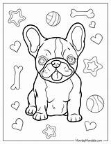20 French Bulldog Coloring Pages Free PDF Printables sketch template