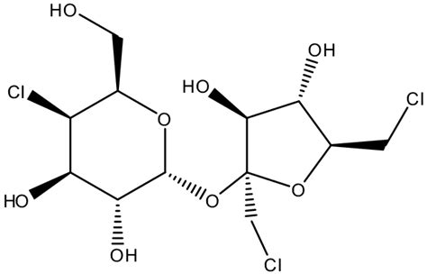 Structure of sucralose | Download Scientific Diagram