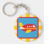 Cute Airplane Transportation Theme Kids Gifts Wallclocks | Zazzle