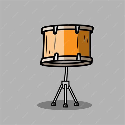 Premium Vector | Snare drum