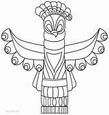 Printable Totem Pole Coloring Pages For Kids  Cool2bKids sketch template