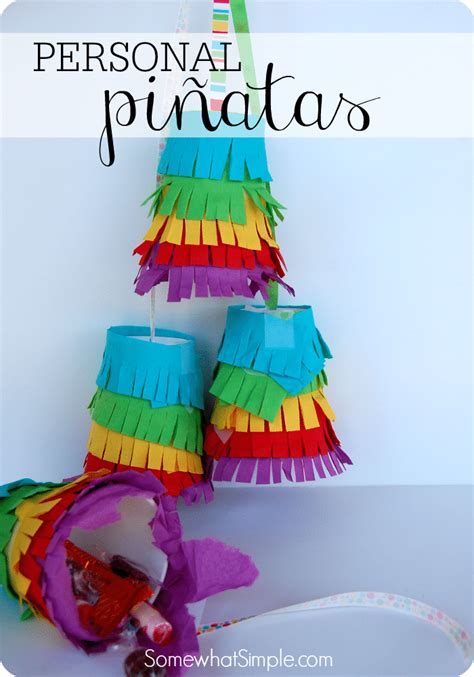 Mini Pinatas For Kids - Easy Tutorial Your Kids Will Love