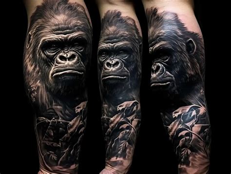 The Mighty Gorilla Arm Tattoo: Designs, Ideas, and More