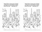Free Coloring Page For Hebrews 11 1  CamrynaxMoss sketch template