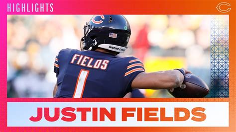 Justin Fields' top plays at the bye | 2022 season | Chicago Bears - Win ...