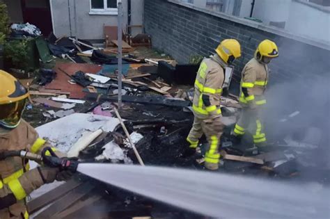 Dublin Fire Brigade capture eerie photos during graveyard blaze ...